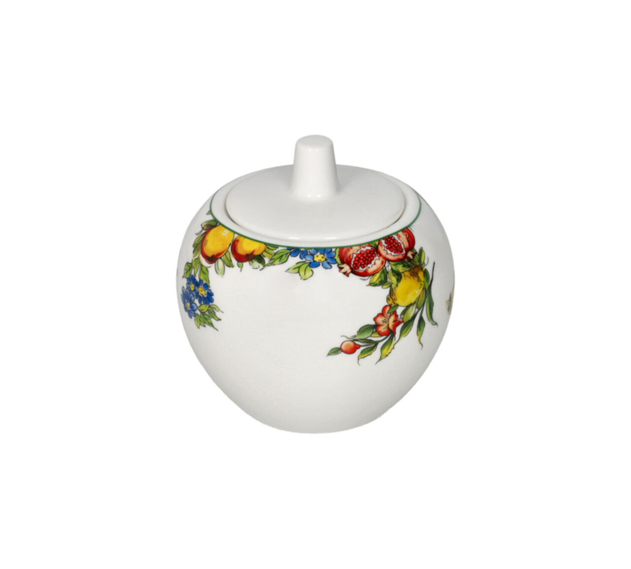 Zaharnita cu capac, Prospero, Brandani, 10x10 cm, portelan New Bone China - imagine 3